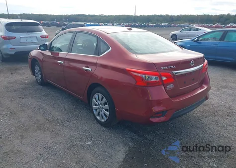 2016 Nissan Sentra Sv из США, поврежденный, VIN 3N1AB7AP5GY239436